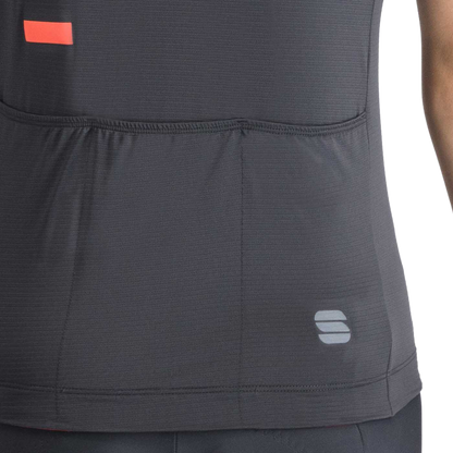 Maillot SPORTFUL CLASSIC Manches Courtes Femme Noir