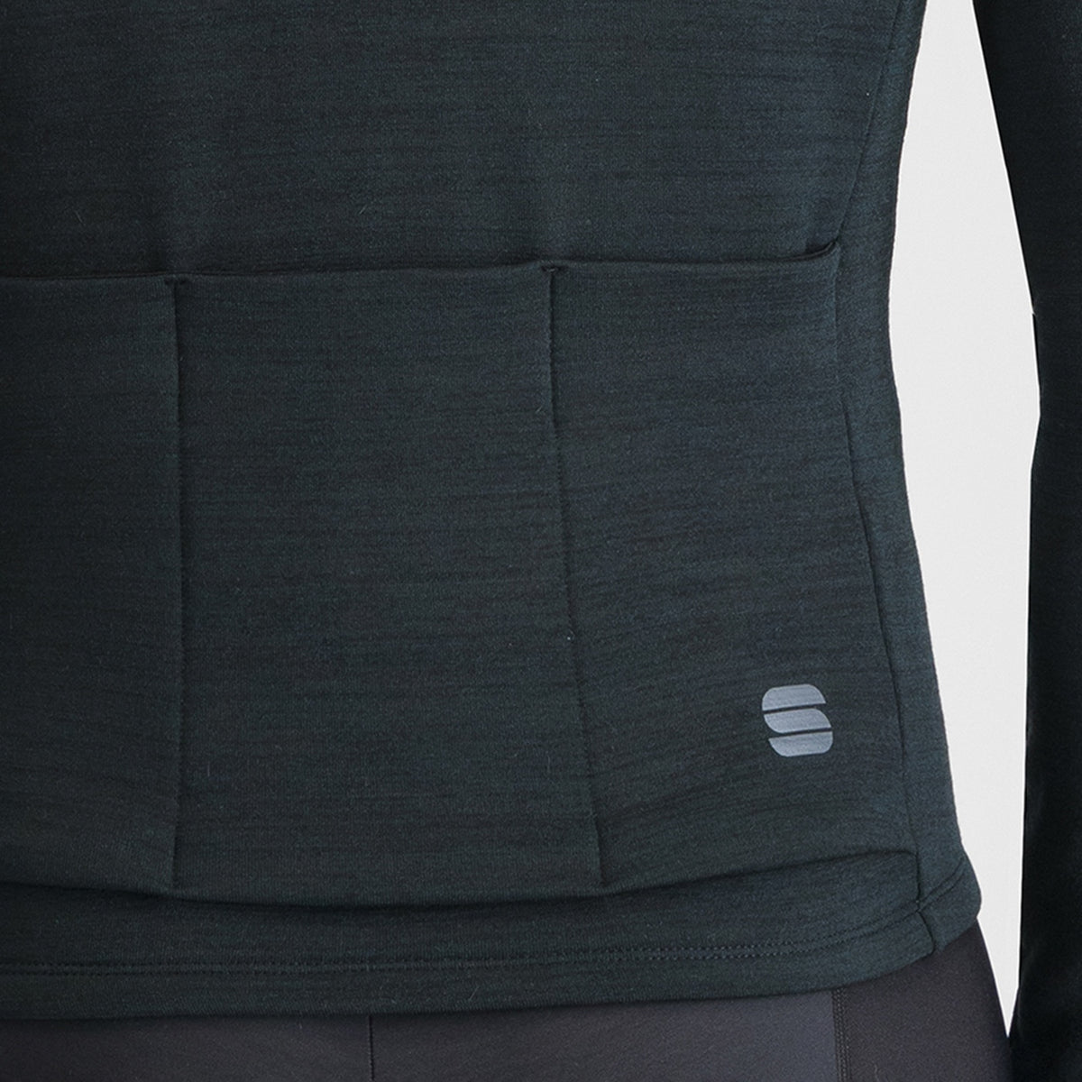 Maillot SPORTFUL SUPERGIARA WOOL Manches Longues Noir