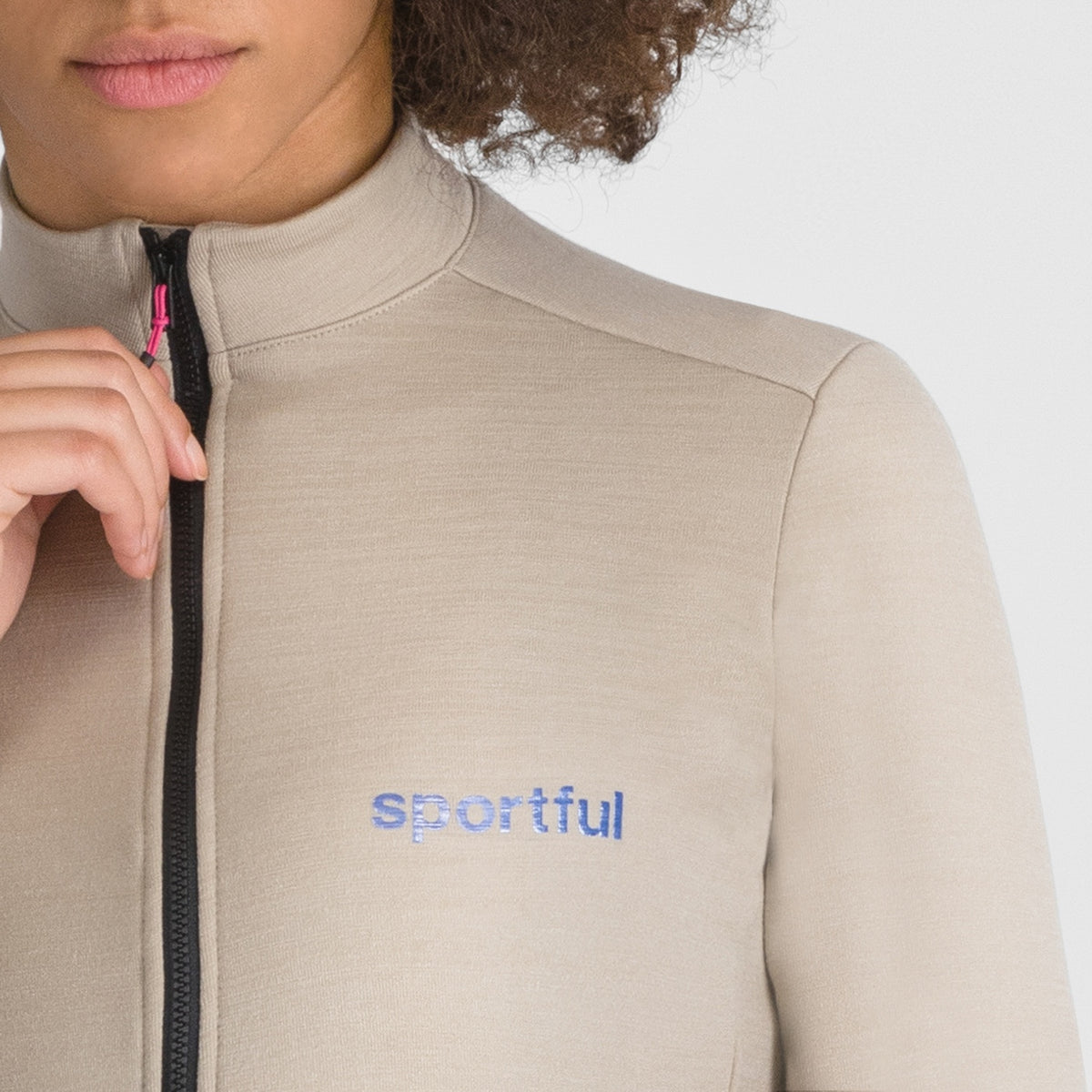 Maillot SPORTFUL SUPERGIARA WOOL Femme Manches Longues Beige