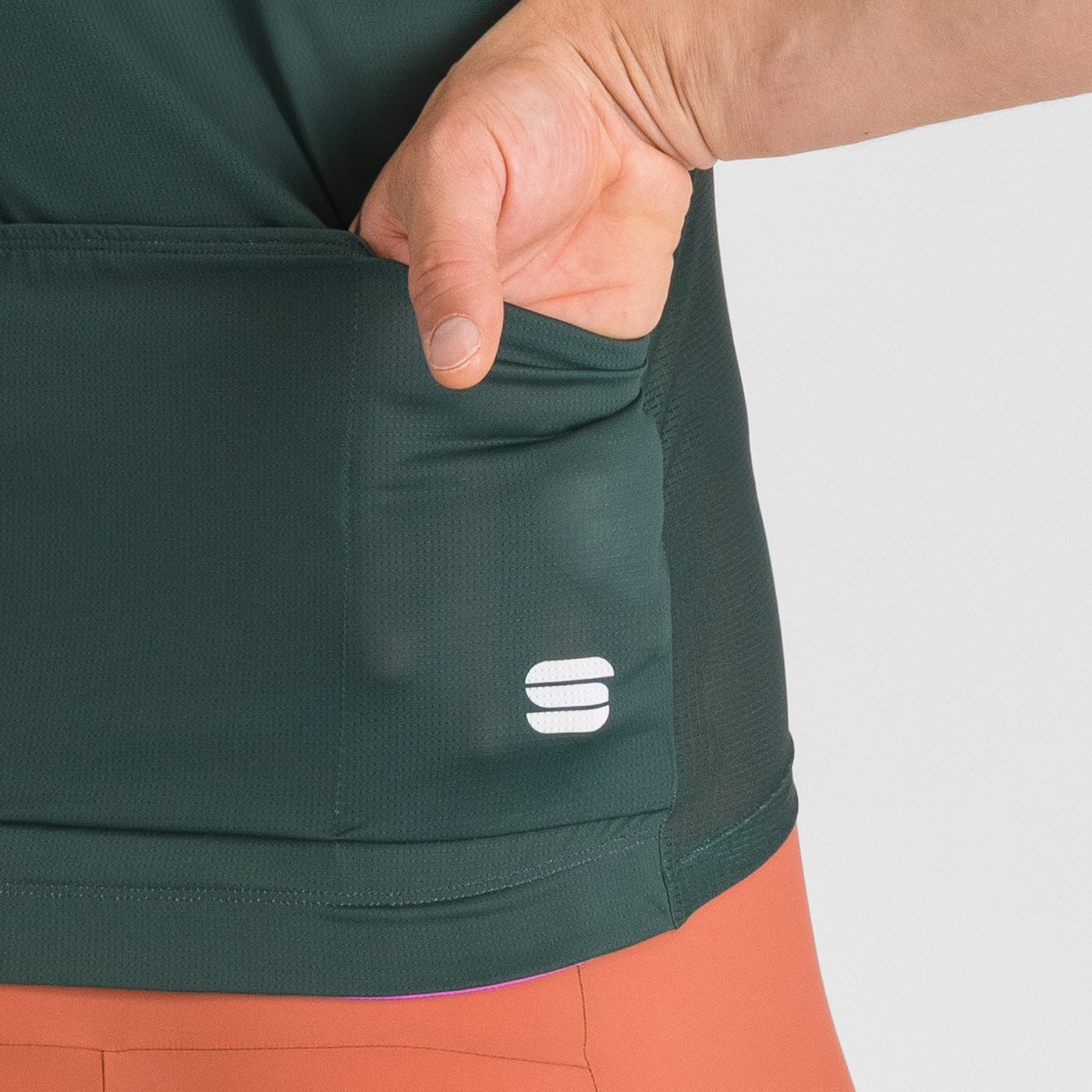 SPORTFUL STARLIGHT 2 Dres s krátkým rukávem Khaki