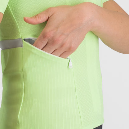 Maillot SPORTFUL HYPEREPIC Manches Courtes Femme Vert
