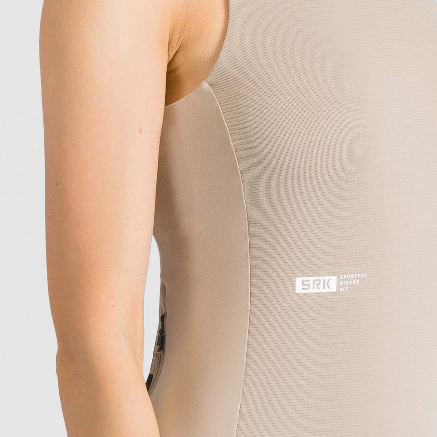SPORTFUL SRK TOP til kvinder Ærmeløs Jersey Beige