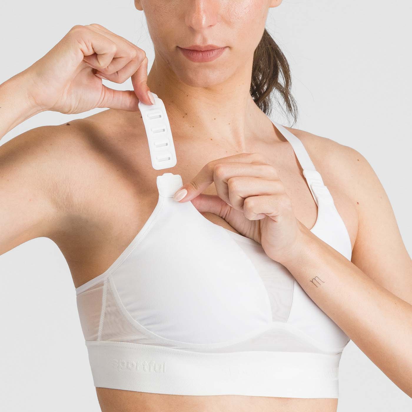 SPORTFUL ESSENTIAL Podprsenka bílá