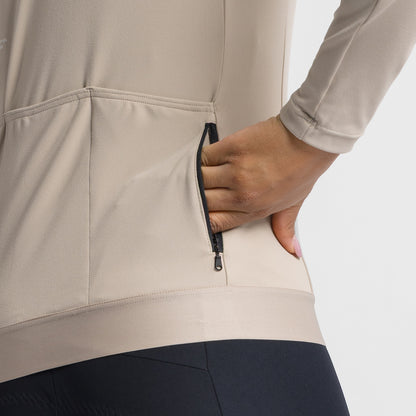 Maillot SPORTFUL SRK 2 Femme Manches Longues Beige