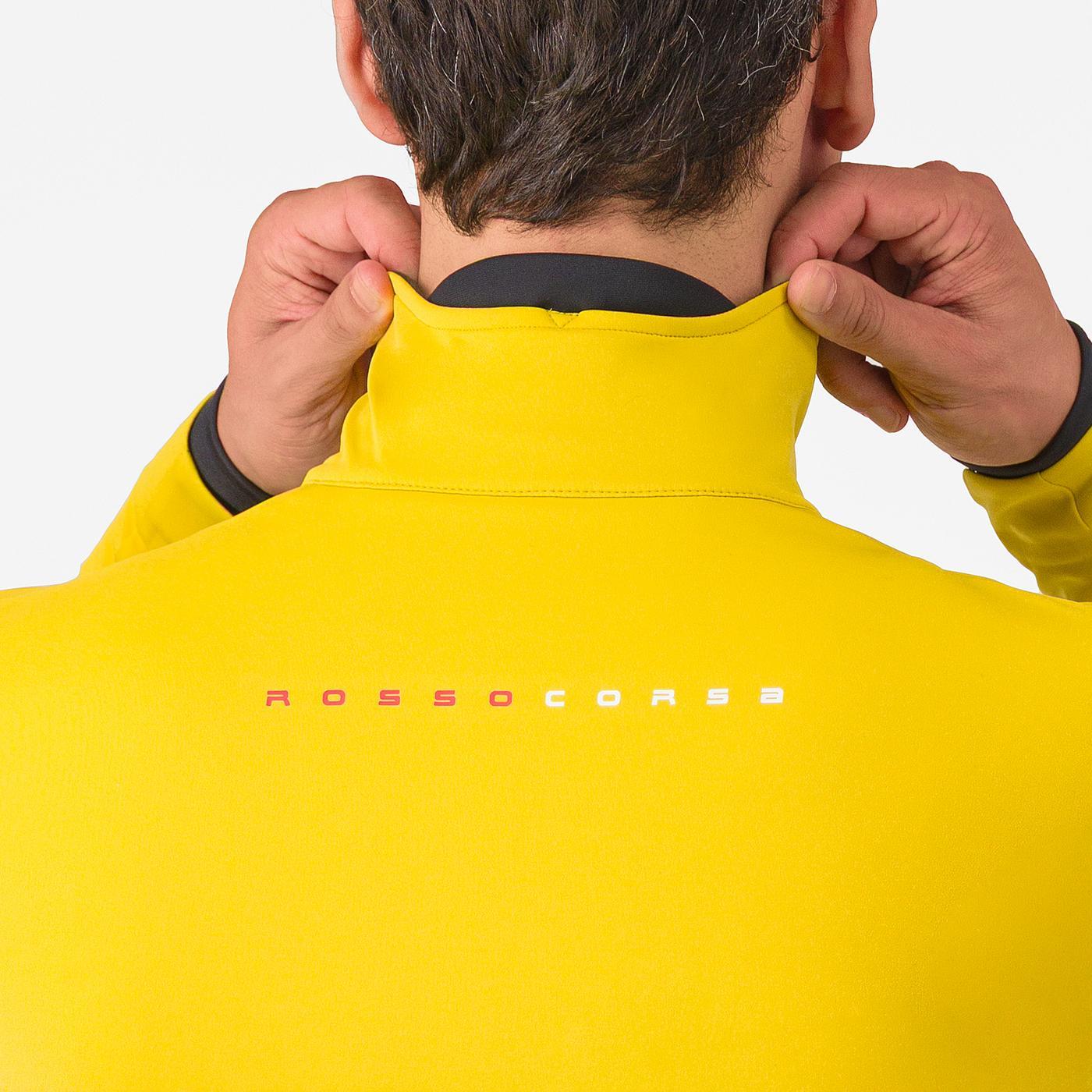 CASTELLI ALPHA 150 Mango Mojito/Sort jakke