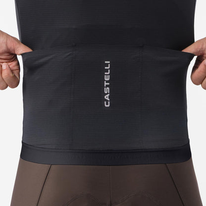 Veste Sans Manches CASTELLI ESPRESSO 2 Noir/Blanc
