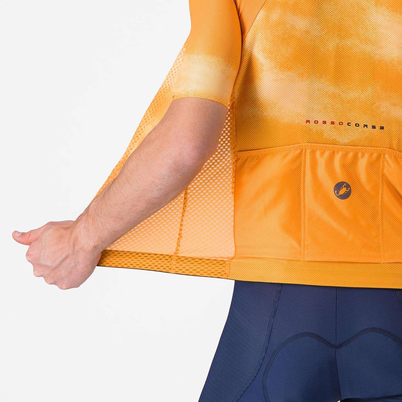 CASTELLI CLIMBER'S A/C Kortærmet Jersey Orange