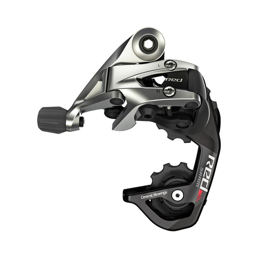 Dérailleur Arrière SRAM RED 11V Chape Courte – vue produit sur fond blanc