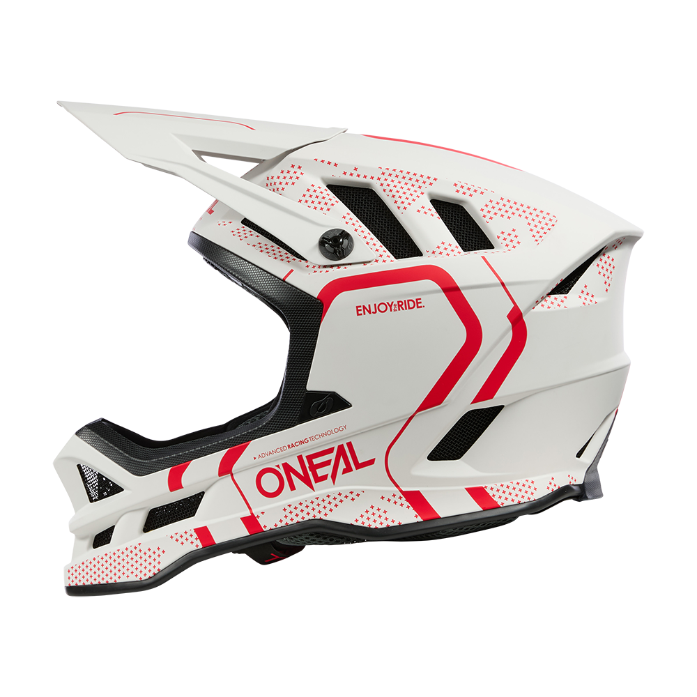 O'NEAL BLADE POLYACRYLITE STRIKE MTB-hjälm Vit/Röd