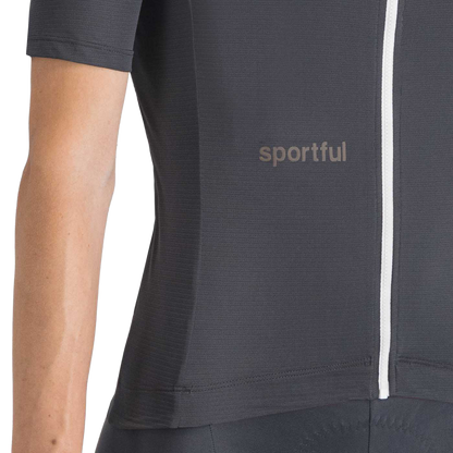 Maillot SPORTFUL CLASSIC Manches Courtes Femme Noir