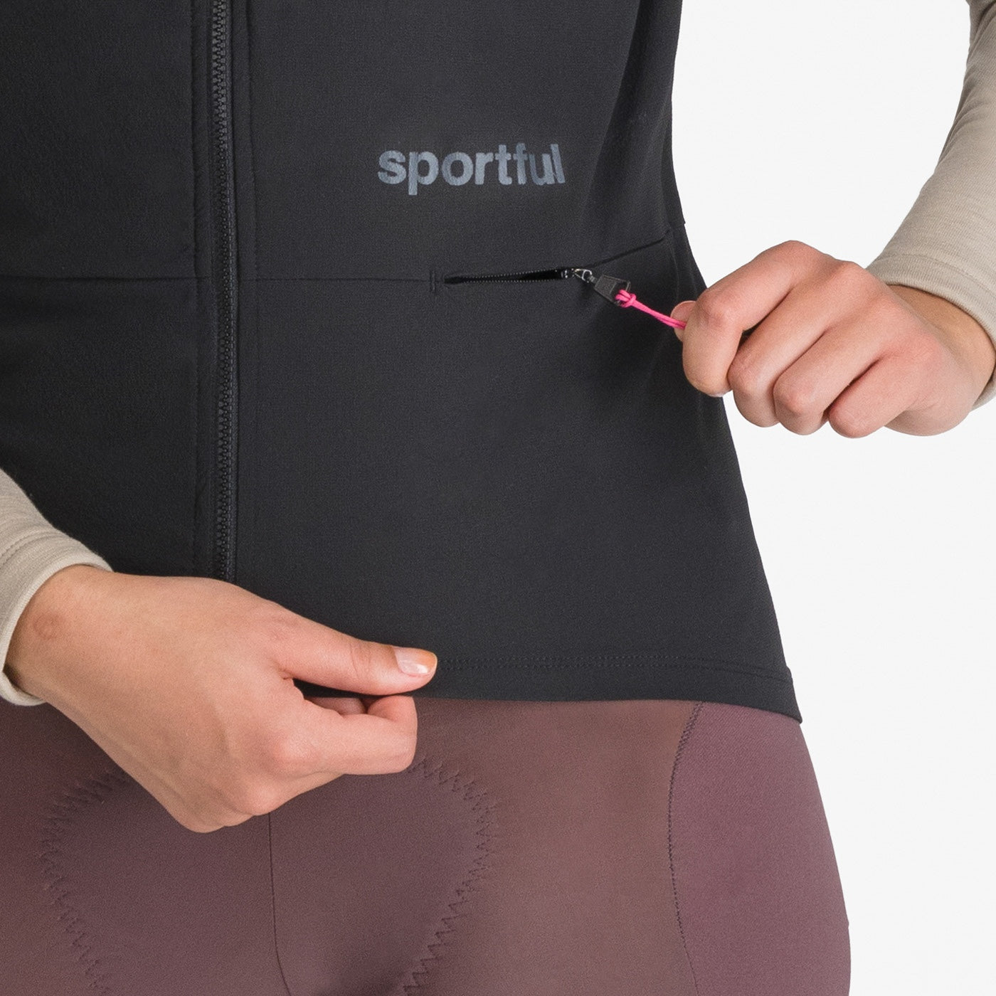SPORTFUL SUPERGIARA 2 Mnachless-jakke til kvinder Sort