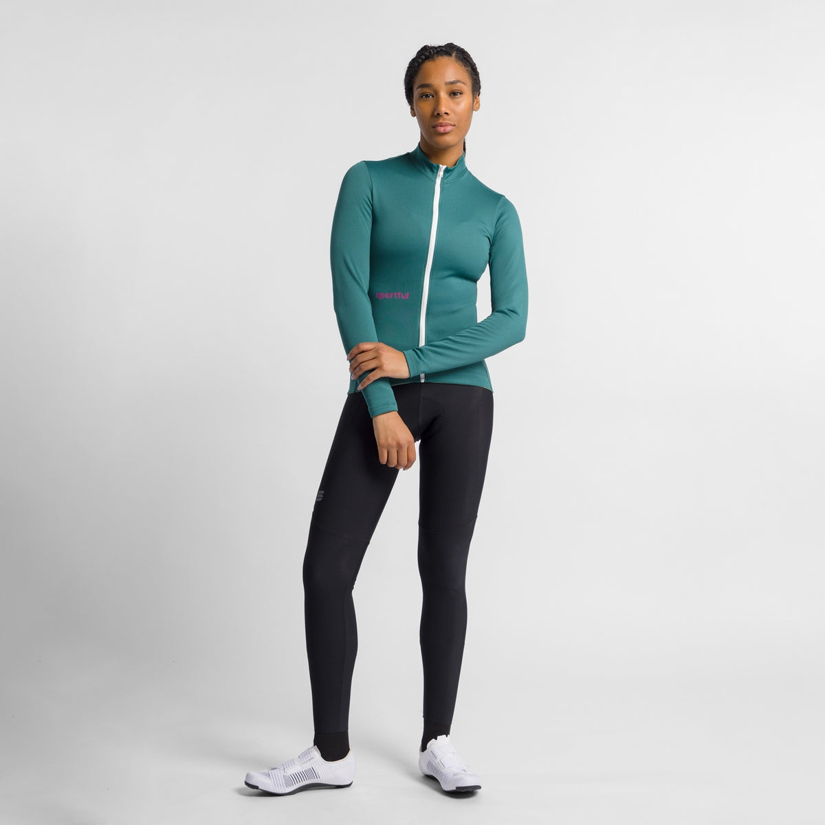 Maillot SPORTFUL CLASSIC Femme Manches Longues Vert