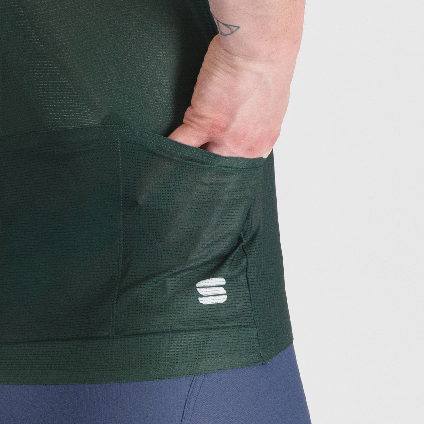 SPORTFUL LIGHT 2 Dres s krátkým rukávem Khaki