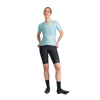 Maillot SPORTFUL LIGHT 2 Manches Courtes Femme Turquoise
