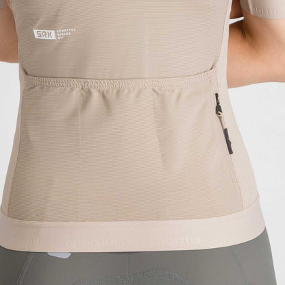 Maillot SPORTFUL SRK 2 Manches Courtes Femme Beige