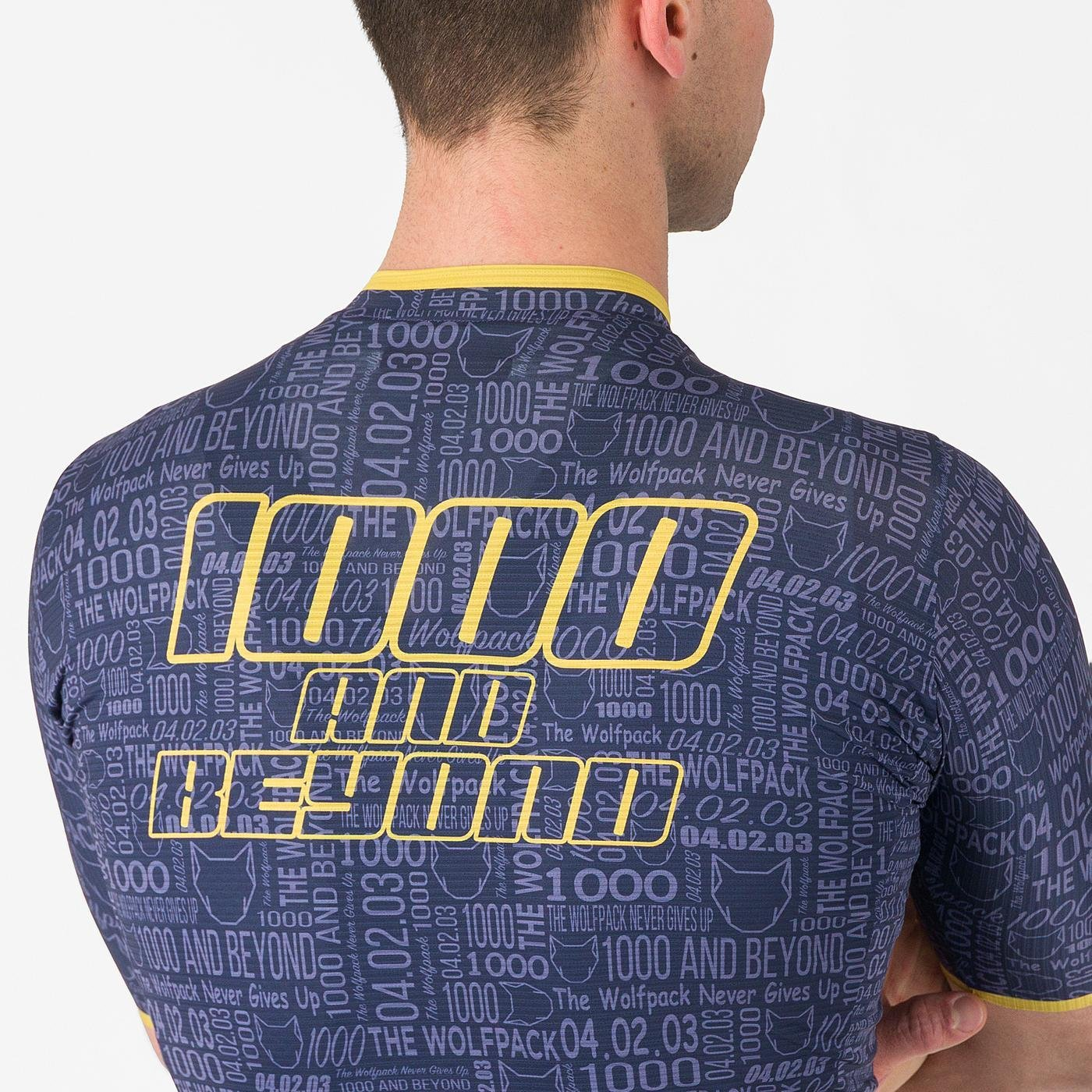 Koszulka z krótkim rękawem CASTELLI WOLFPACK 1000 VICTORY Navy
