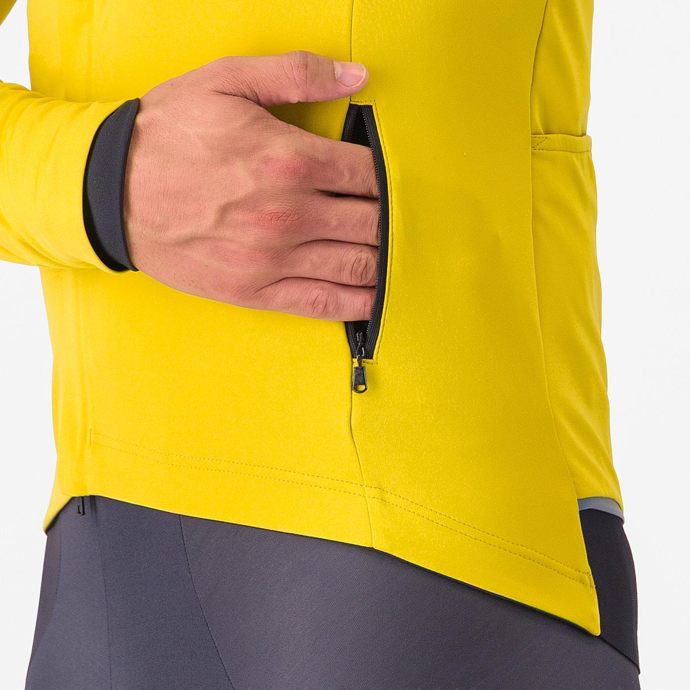 CASTELLI ALPHA 150 Mango Mojito/Sort jakke