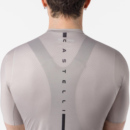Maillot CASTELLI DRITTONE LOGO Manches Courtes Clay