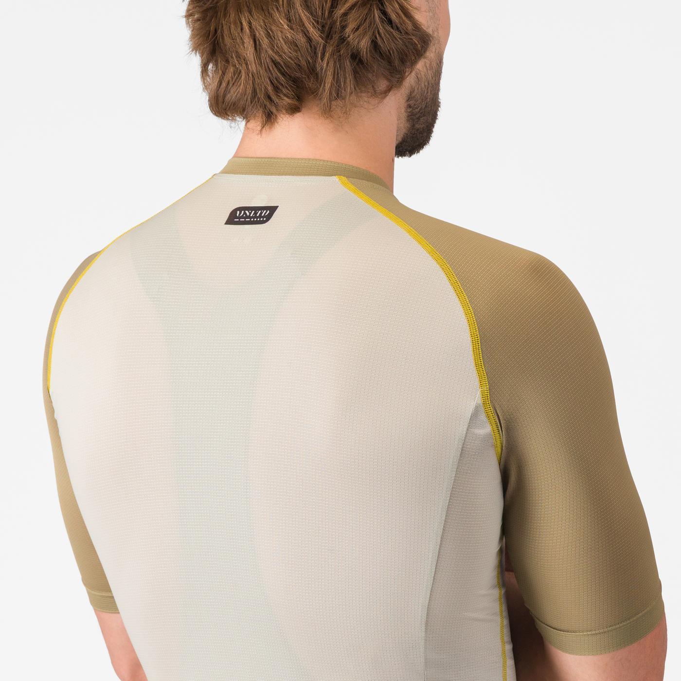 CASTELLI UNLIMITED ENDURANCE 3 JERSEY Beige/Khaki tröja