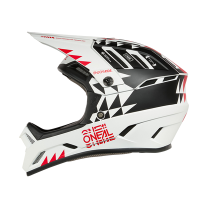 Casque VTT O'NEAL BACKFLIP KNOX Blanc/Noir