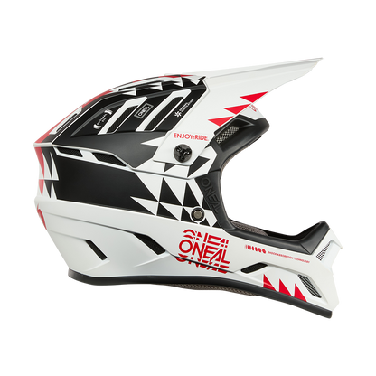 Casque VTT O'NEAL BACKFLIP KNOX Blanc/Noir