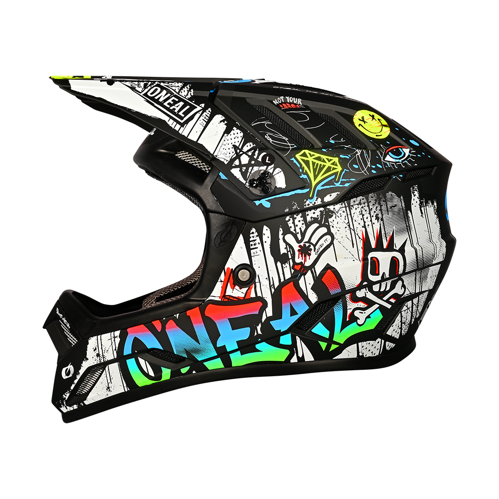 Casque VTT O'NEAL BACKFLIP RANCID Noir/Blanc