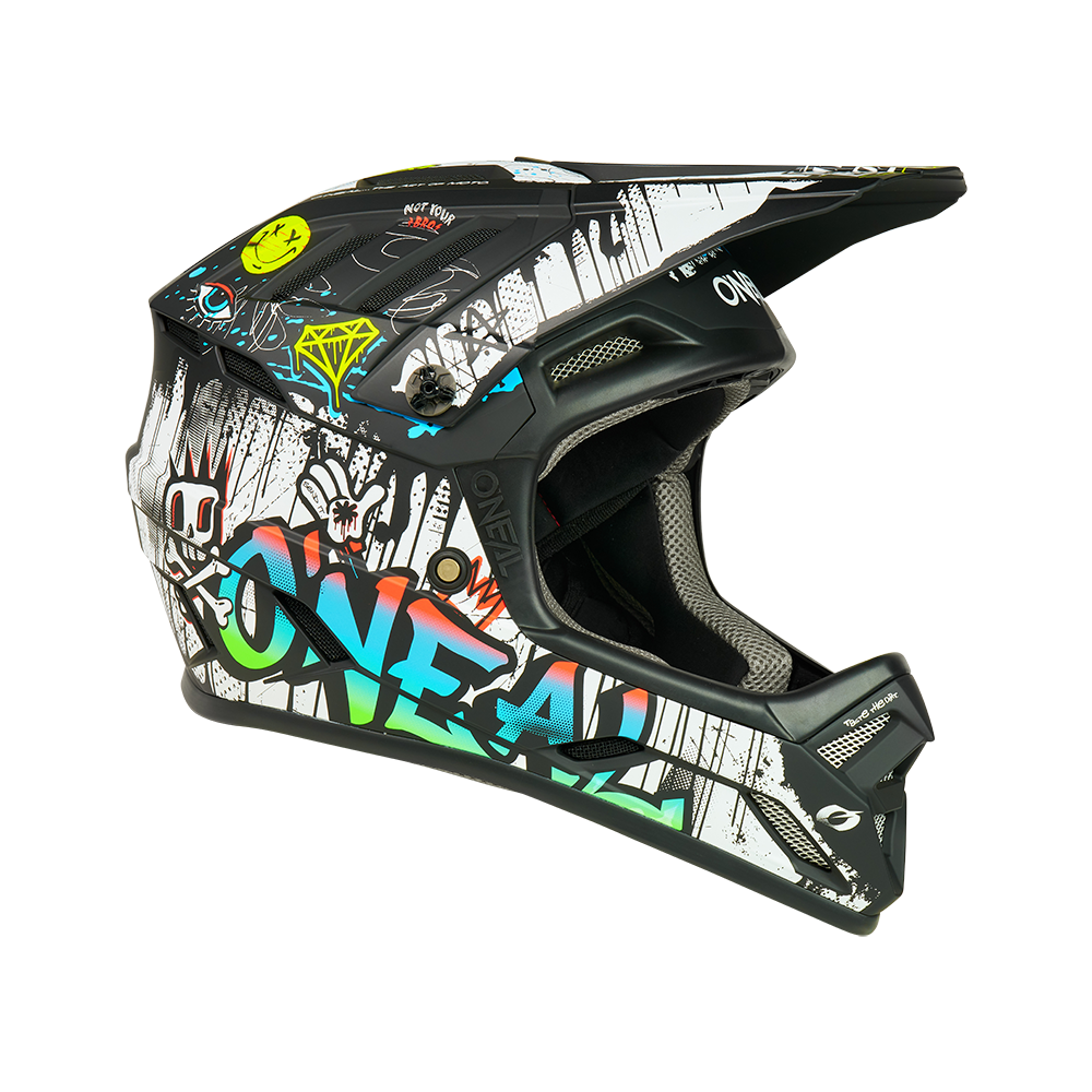Casque VTT O'NEAL BACKFLIP RANCID Noir/Blanc