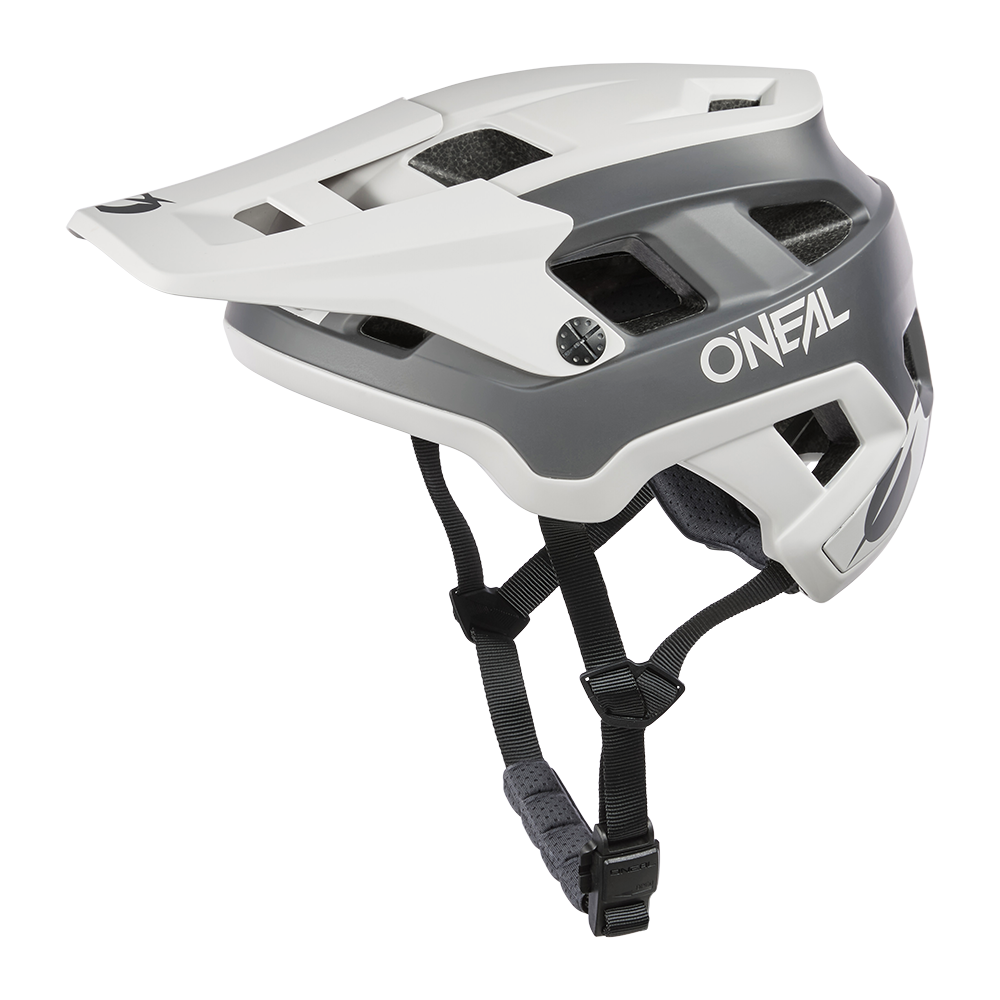 Casque VTT O'NEAL DEFENDER SOLID Gris/Blanc