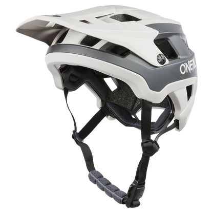 Casque VTT O'NEAL DEFENDER SOLID Gris/Blanc