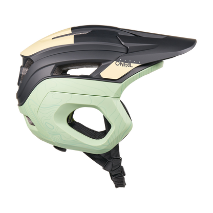 Casque VTT O'NEAL TRAPPER EVO TOPO Noir/Sand/Mint