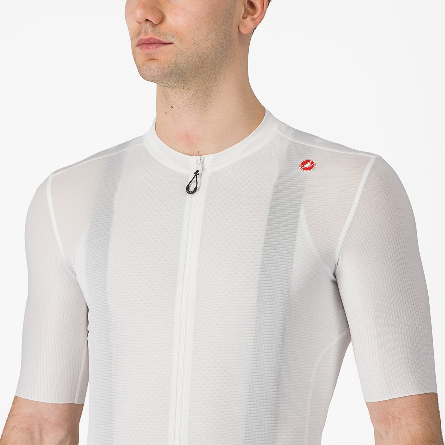 Maillot CASTELLI ESPRESSO Manches Courtes Blanc