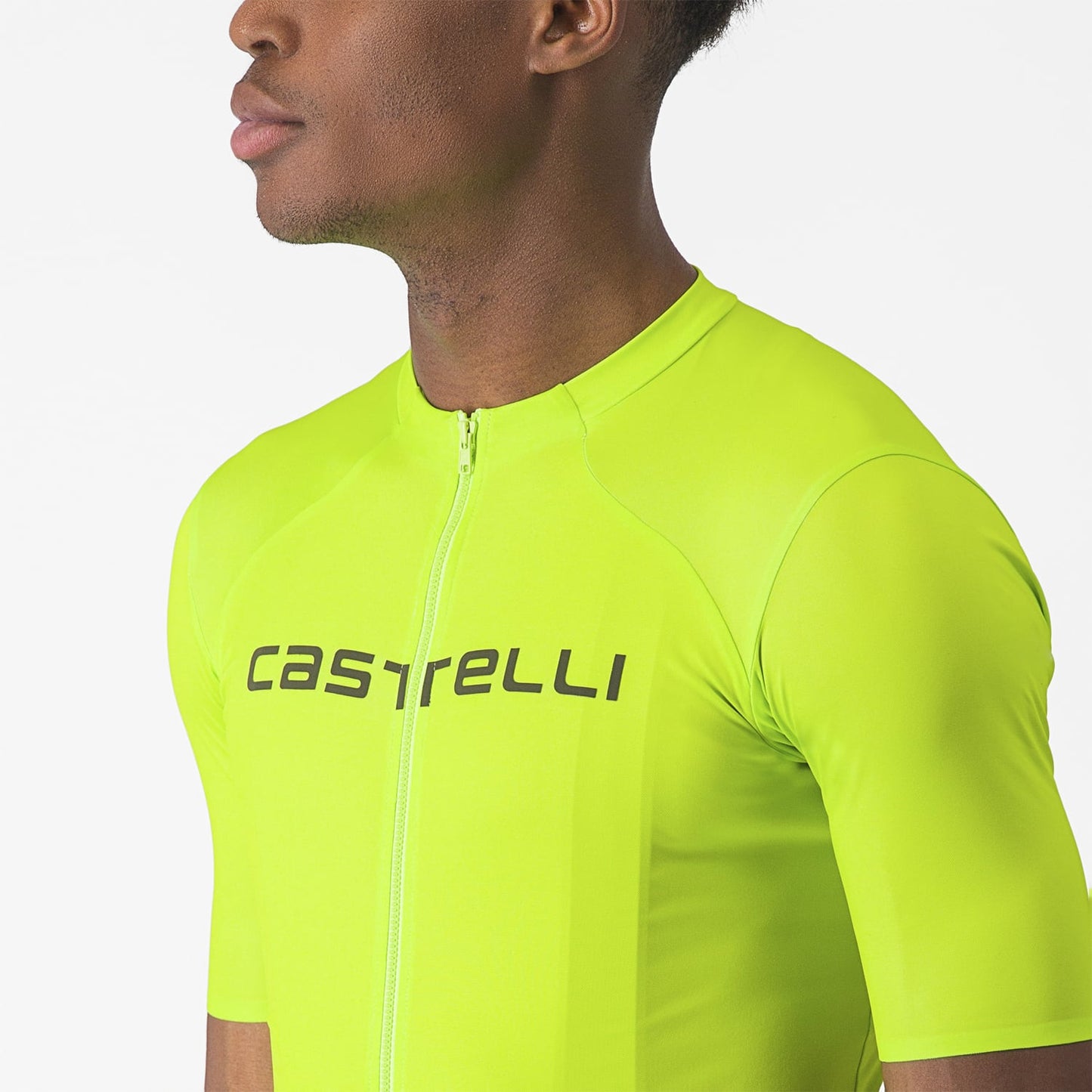 Maillot CASTELLI PROLOGO LITE Manches Courtes Jaune