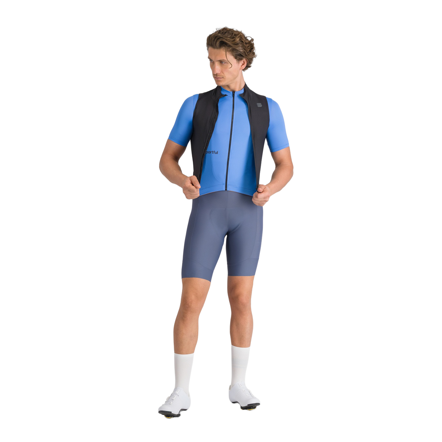 SPORTFUL CLASSIC JERSEY Dres s krátkým rukávem modrý