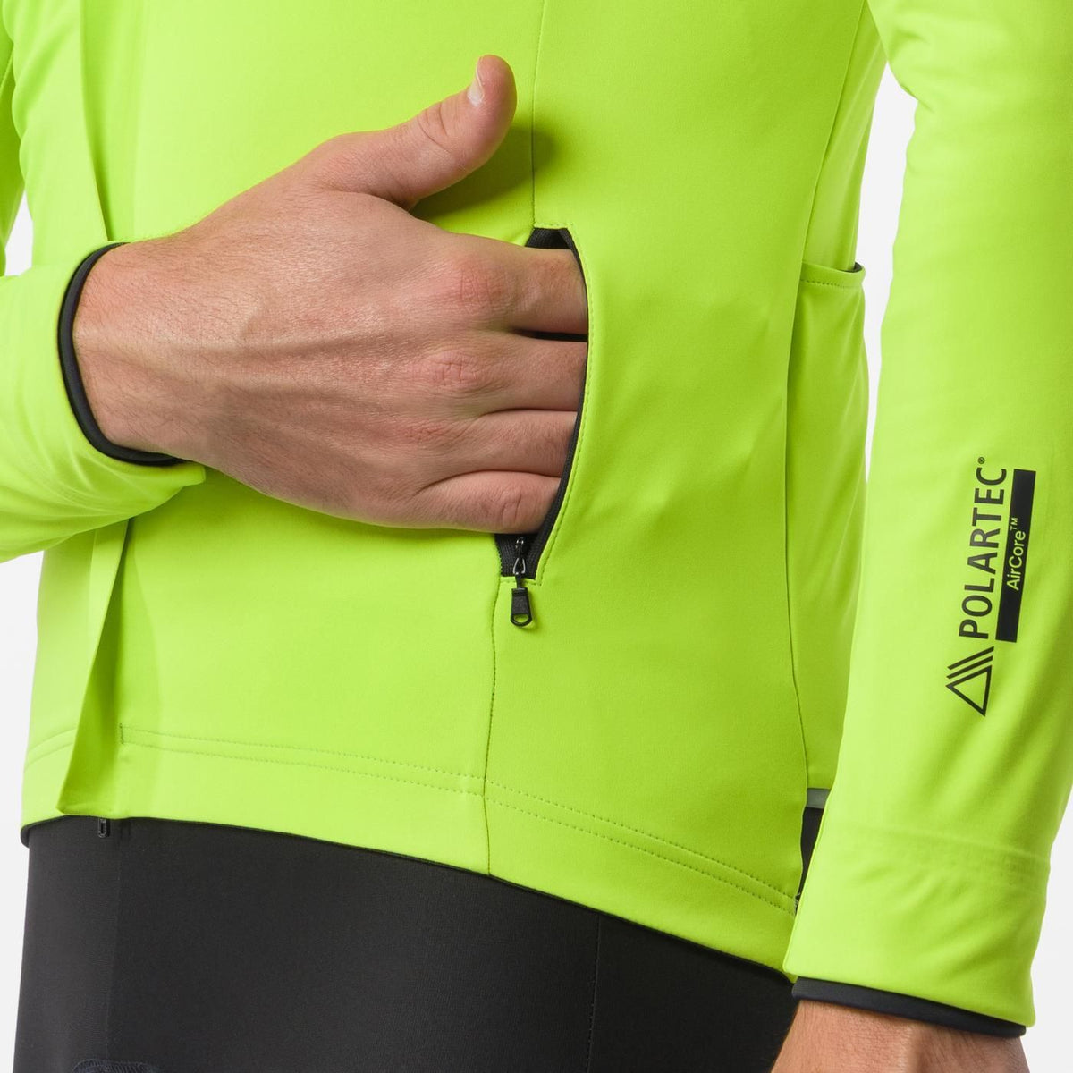 Veste CASTELLI ALPHA 150  Electric Jaune/Noir