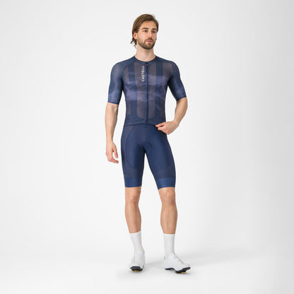 Maillot CASTELLI CLIMBER'S A/C Manches Courtes Marine
