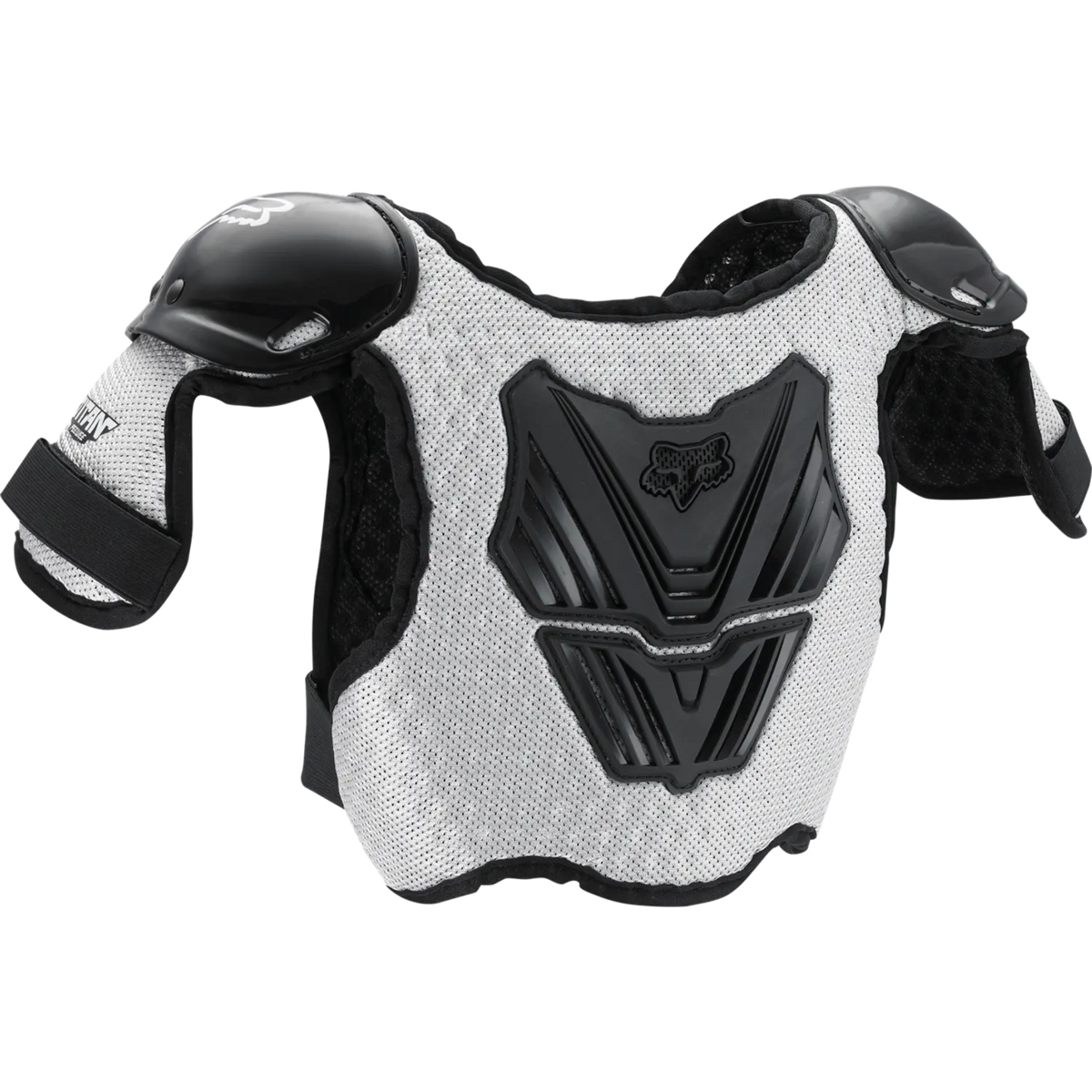 Plastron FOX PEEWEE TITAN ROOST Junior Noir/Argent