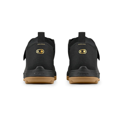 Chaussures VTT CRANKBROTHERS MALLET TRAIL BOA CLIP Noir/Or — vue arrière