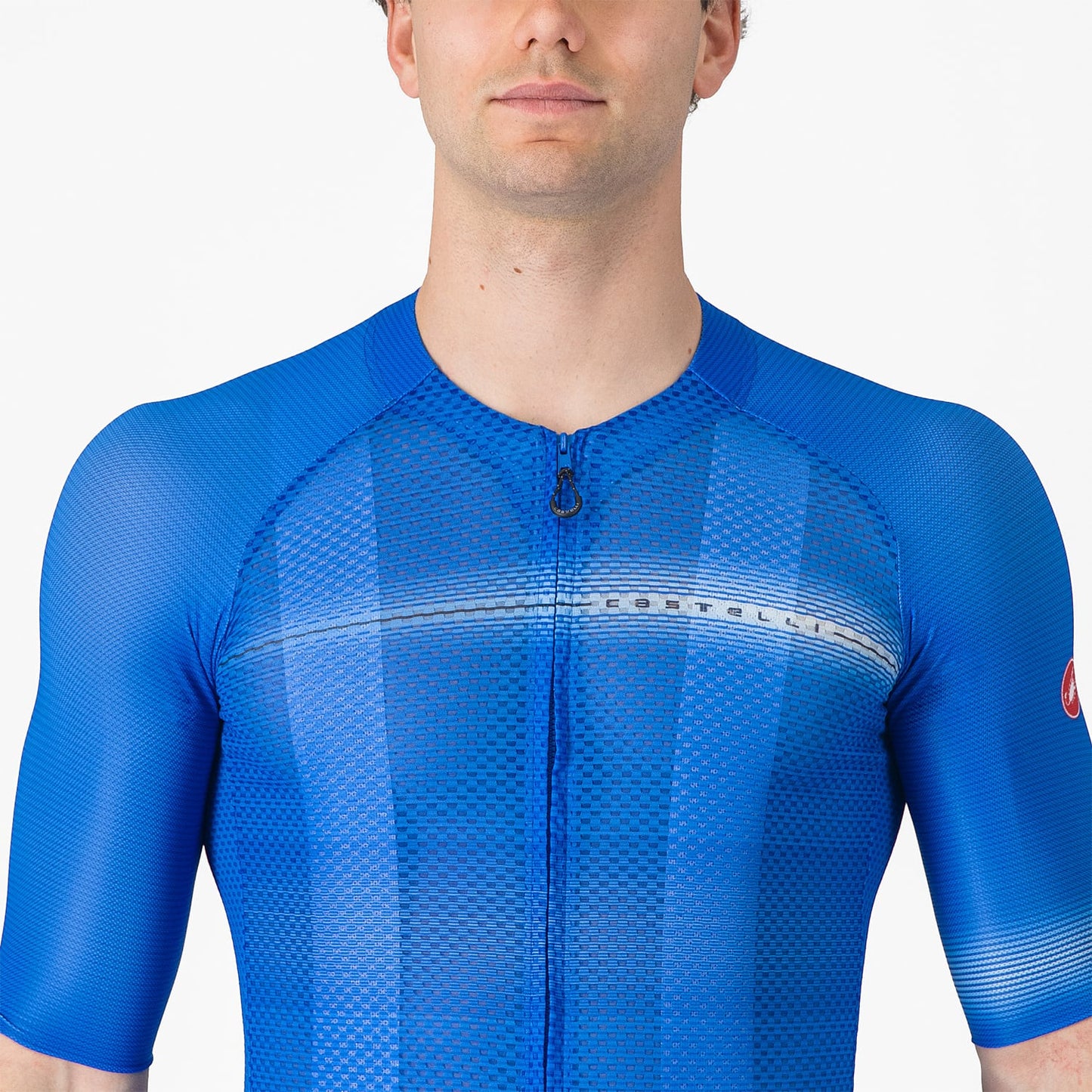 Maillot CASTELLI CLIMBER'S A/C Manches Courtes Bleu