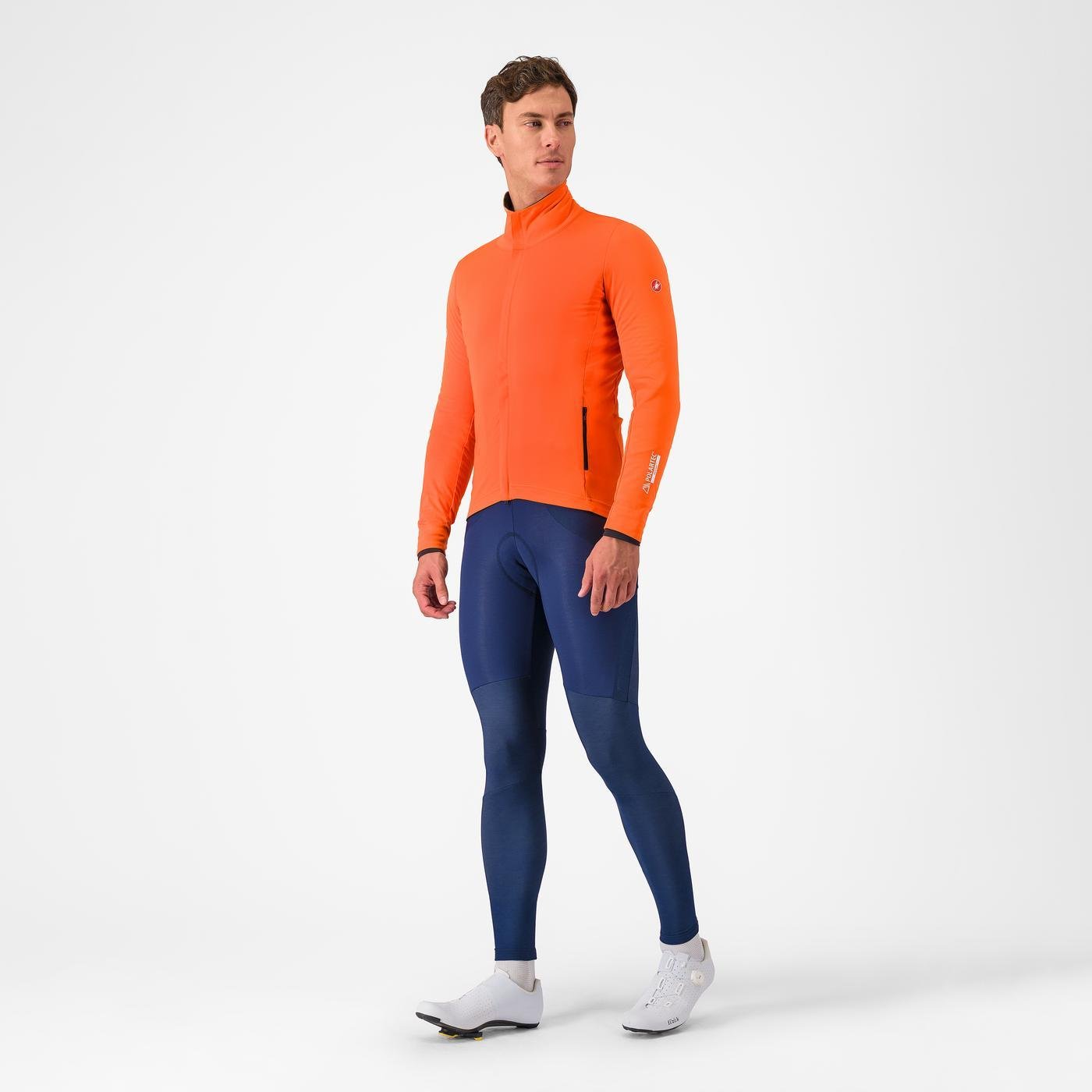 Kurtka CASTELLI ALPHA 150 pomarańczowo-czarna