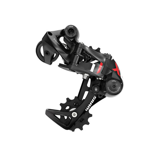 Dérailleur Arrière SRAM X01 DH 10V Type 3.0 Chape Courte Rouge