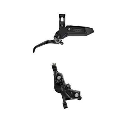 Paire de Freins SRAM LEVEL SILVER STEALTH 4 pistons Noir