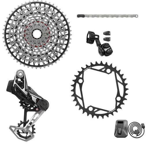 Groupe SRAM XX EAGLE E-MTB 104BCD AXS T-TYPE 36 Dents 10/52