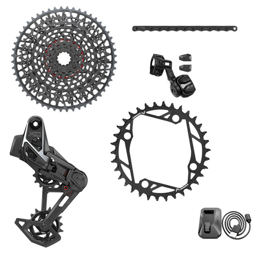 Skupina SRAM X0 EAGLE E-MTB 104BCD AXS T-TYPE 36 zubů 10/52