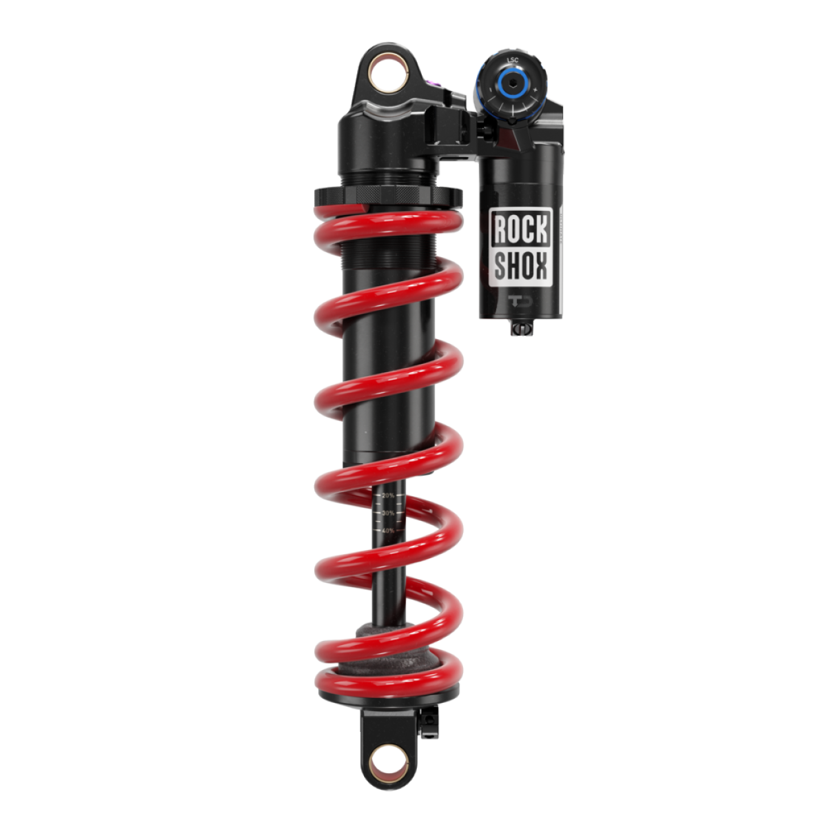 Amortisseur ROCKSHOX VIVID ULTIMATE DH RC2 HBO à Ressort