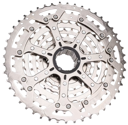 Cassette 10V SHIMANO CUES CS-LG400 Linkglide - Édition Polish Silver