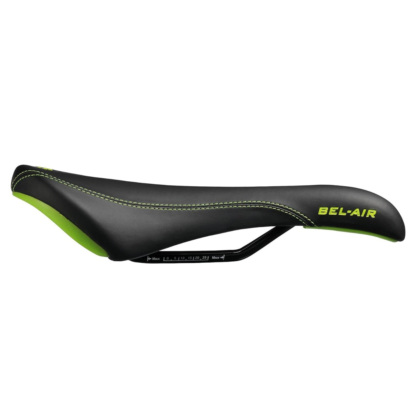 Selle SDG BEL-AIR RL Rails CrMo Noir/Vert