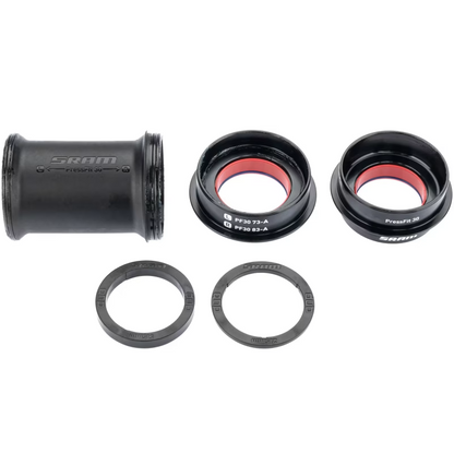 Boîtier de Pédalier SRAM DUB PressFit 30 Road WIDE 73mm Céramique