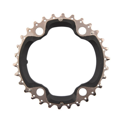Plateau Intermédiaire SHIMANO XT M8000 11V Triple 96mm — vue du plateau sur fond blanc