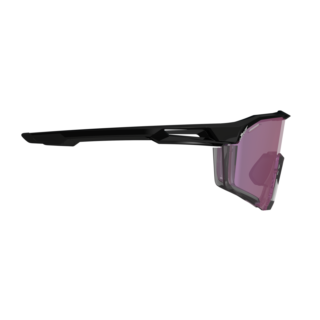 Lunettes LEATT SPEEDVIZ PRO Noir Verre Iriz Cryztal Violet
