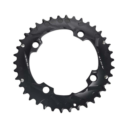 Plateau Extérieur SRAM MTB 104BCD 10V 4 Trous 104mm — vue du plateau sur fond blanc